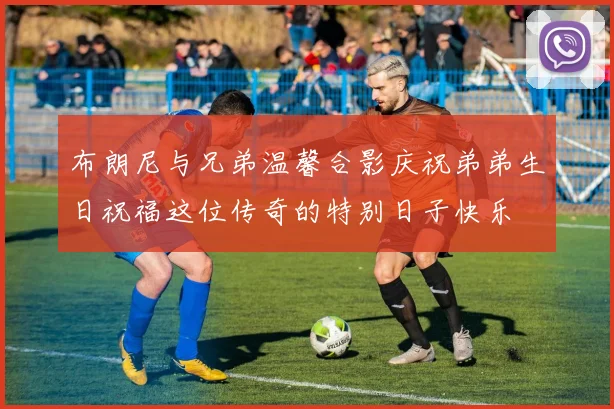布朗尼与兄弟温馨合影庆祝弟弟生日祝福这位传奇的特别日子快乐